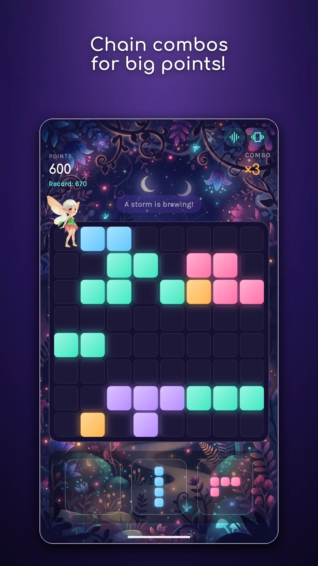 Block Puzzle: Aurena Moonlight screenshot