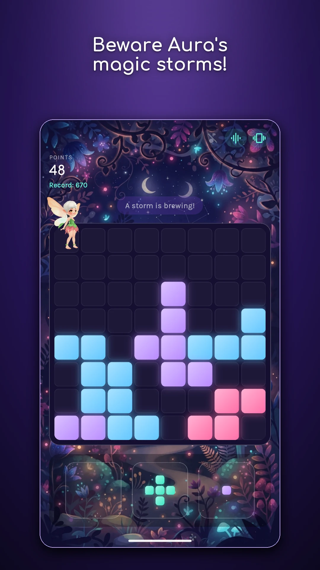 Block Puzzle: Aurena Moonlight screenshot